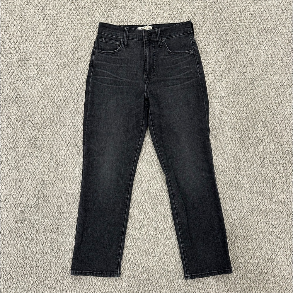 Madewell Perfect Vintage Black Jean